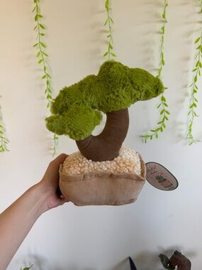 Plant pals buddies Plush Bonsai Tree Plushie - Green and Brown